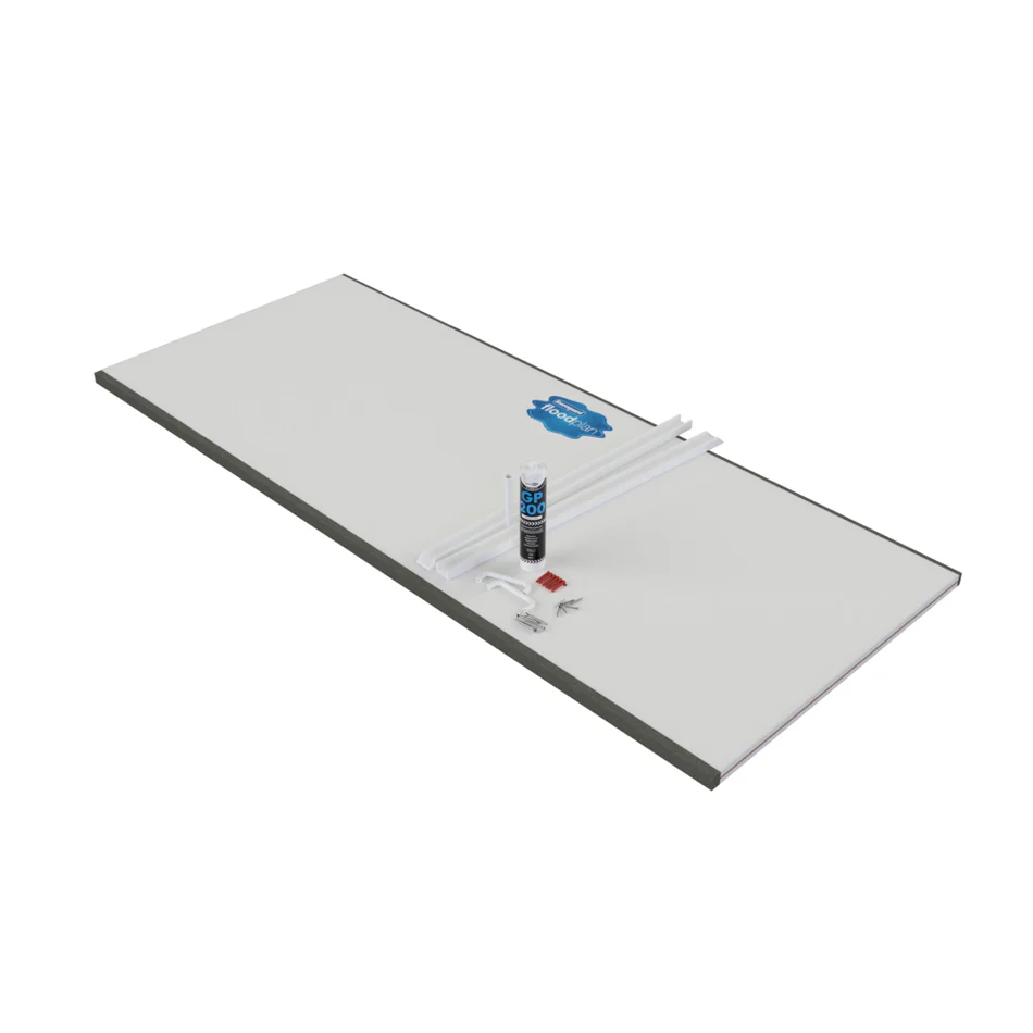 double DIY flood barrier kit
