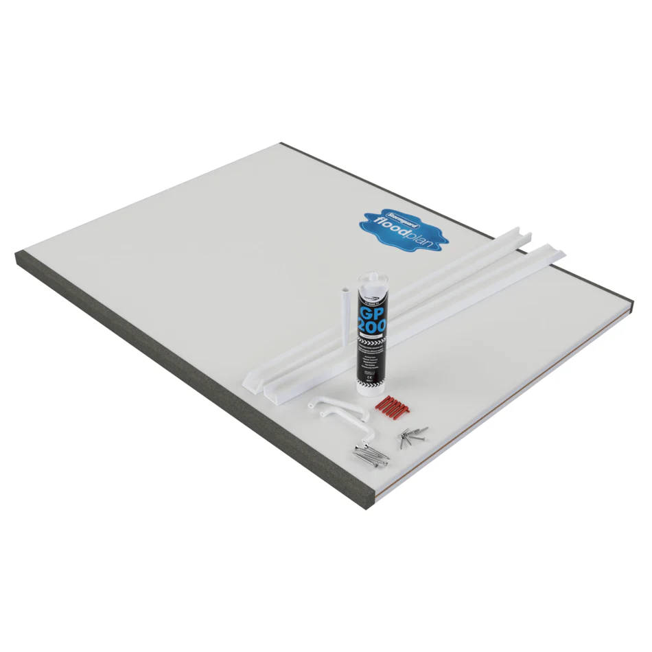 single DIY flood barrier kit
