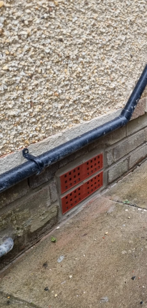 flood angel airbrick installed on a home by Stormguard Floodplan